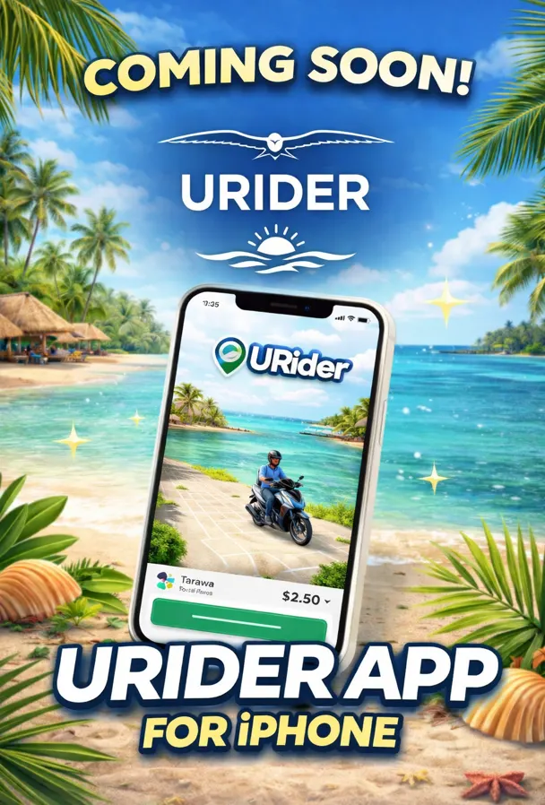  Urider app e tuai tauraoi ibukia Iphone Users