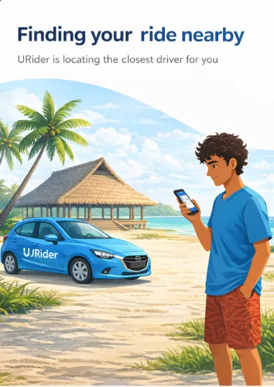  Ea toka te Urider Driver app n te Playstore!