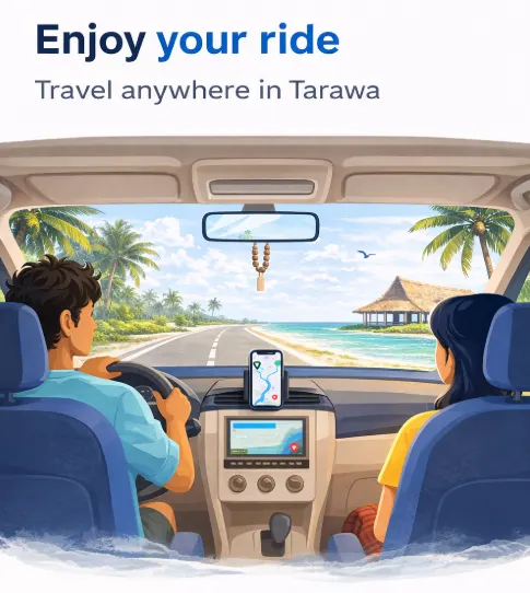  Tera Kaokoron te Urider ao Urider Driver App?